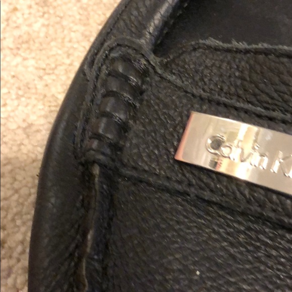 Calvin Klein Black Leather loafers - Picture 4 of 8